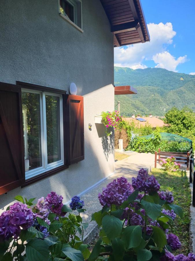 Cosy Cottage With Views Near Kobarid Esterno foto